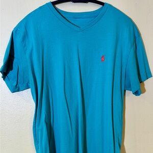 Polo Ralph Lauren V-Neck Short Sleeve T-Shirt ~ Men’s Small